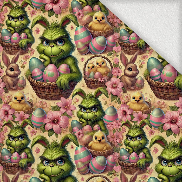 FUNNY EASTER wz.8 - Woven Fabric for tablecloths