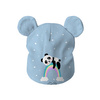 KINDER MÜTZE UND SCHAL (TEDDY) - PANDA AUF EINEN REGENBOGEN 51-54