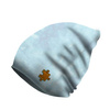 "Beanie" Mütze - CAMOUFLAGE m. 2 / hellblau 51-53