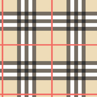 CHECK PAT. 13 / beige - Cotton woven fabric