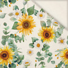 Sunflowers wz. 11 - Slub Weave