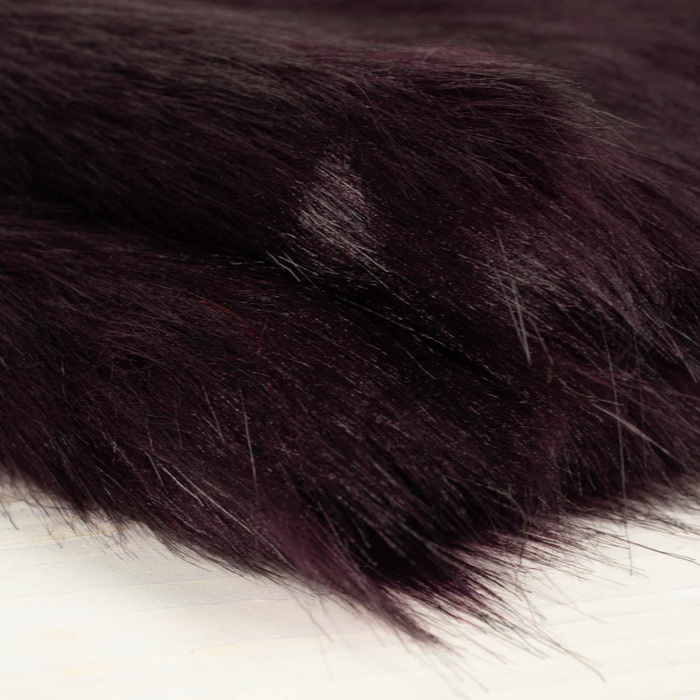 AUBERGINE - FAUX FUR
