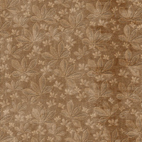CHESTNUT LEAVES Ms.2 / brown (AUTUMN COLORS) - Cotton woven fabric