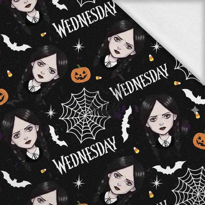 WEDNESDAY Halloween wz.1 - looped knit fabric with elastane ITY