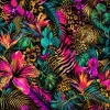 NEON JUNGLE WZ. 5 - Minky-Plüsch
