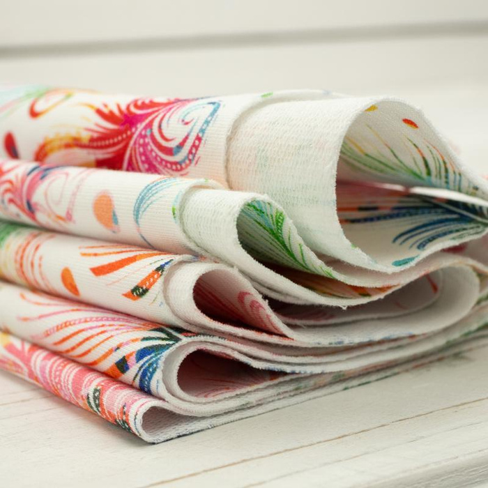 REGENBOGEN FEDERN -  Sommersweat