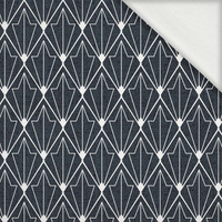 GEOMETRIC MINIMAL WZ. 1 - dzianina pętelkowa z elastanem ITY