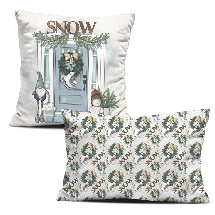 DECORATIVE PILOWS - SNOW (WINTER IN THE CITY)