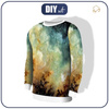MEN’S SWEATSHIRT (OREGON) - GALACTIC JOURNEY - Elastic brushed knit fabric M