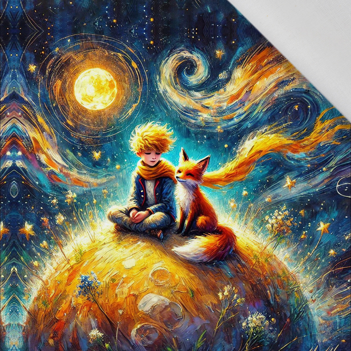 FAIRY WORLD wz.16 - Paneel (75cm x 80cm) bavlněná tkanina