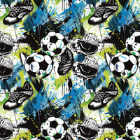 FOOTBALL - dzianina drapana z elastanem ITY