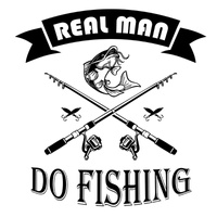 DO FISHING - panel tkanina wodoodporna