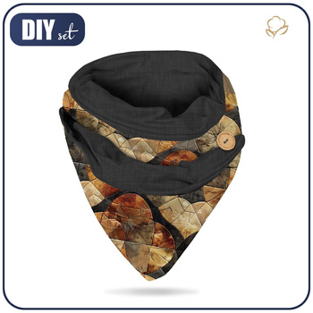 ZAMOTANIEC - batik quilt wz.3 - zestaw do uszycia