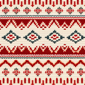 CHRISTMAS SWEATER wz.9 - Single Jersey