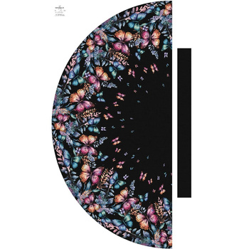 BUTTERFLY WZ. 2 - panel na spódnicę "MAXI"