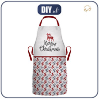 Weihnachtsschürze - RENTIERE (NORDIC CHRISTMAS)