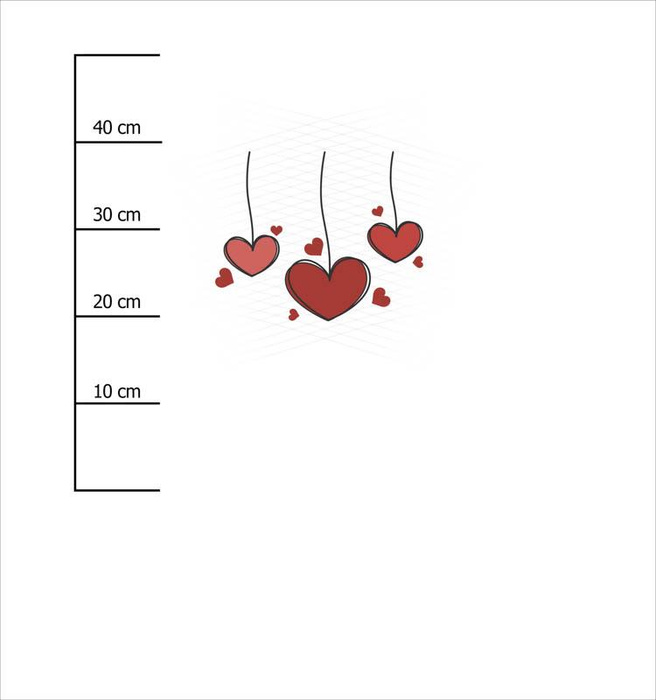 WALENTYNKOWE SERCA (HAPPY VALENTINE’S DAY) - panel 75cm x 80cm