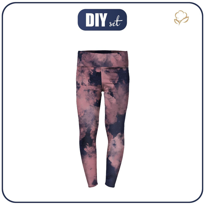 GIRLS THERMO LEGGINGS (DORA) - FEEL THE POWER - sewing set 122