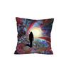 POLŠTÁŘ 45x45 - UNIVERSE - Panama 220g - přední + zadní strana