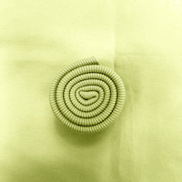 Bündchenstoff gerippt - LIME CREAM (D-205)