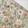 PASTEL FLOWERS WZ. 35 - Hydrophobic brushed knit