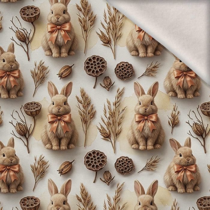 Boho Bunny - brushed knitwear with elastane ITY