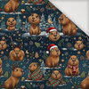 CHRISTMAS CAPYBARA - Tkanina na ubrusy