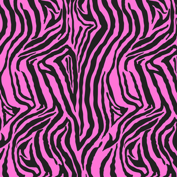 NEON ZEBRA VZ.1 - tkanina bawełniana