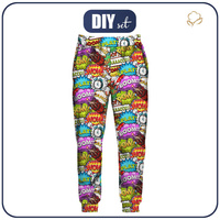 WOMEN'S JOGGERS (NOEMI) - COMICS 2.0 - sewing set XL