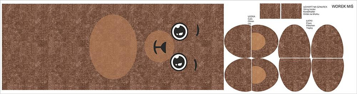 WORKOPLECAK DZIECIĘCY - MIŚ KLEMENS