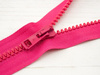 Kostěný zip 50cm dělitelný - fuchsie B-25