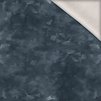 CAMOUFLAGE m. 2 / slate blue - Wintersweat angeraut mit Elastan ITY