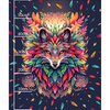 ANIMALS MANDALA wz.1 - PANEL (60cm x 50cm) dzianina pętelkowa z elastanem ITY