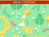 GIRAFFEN / pistaziengrün - Viskose-Jersey WE210