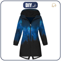 PARKA DAMSKA (ANNA) - NIGHT SKY - zestaw do uszycia