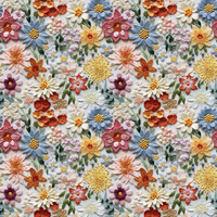 FLOWERS 3D WZ. 15 - Len 100%