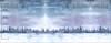WINTER LANDSCAPE PAT. 2 (PAINTED FOREST) - PANORAMIC PANEL (60cm x 155cm)