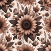 FLOWERS WZ.7/ Mocha Mousse  - teplakovina