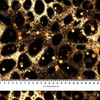 Black & Gold Glamour wz.6 - brushed knitwear with elastane ITY