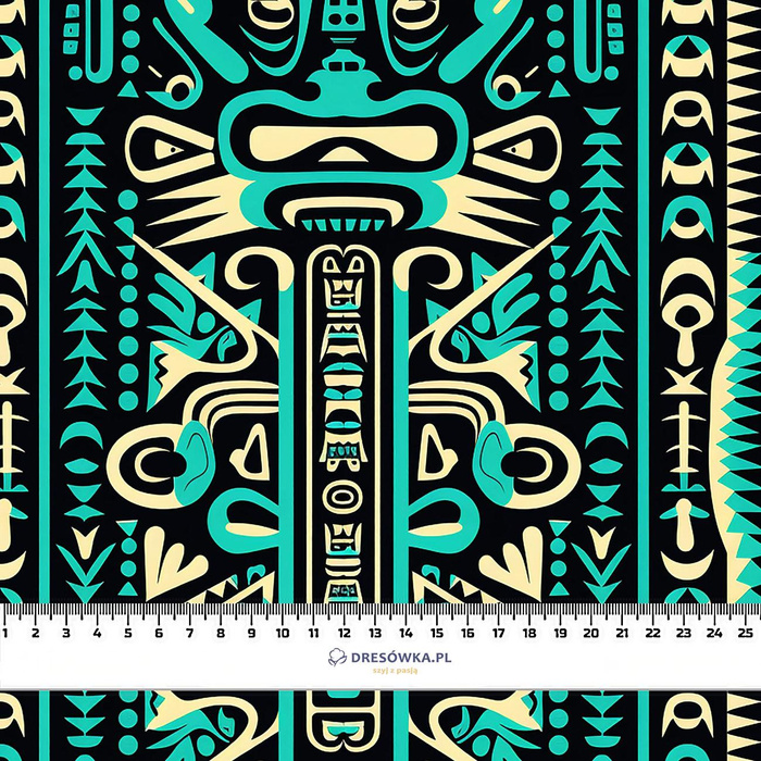 AROUND THE WORLD wz.5 - Woven Fabric for tablecloths