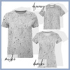 DAMEN T-SHIRT - BETON - Single Jersey M