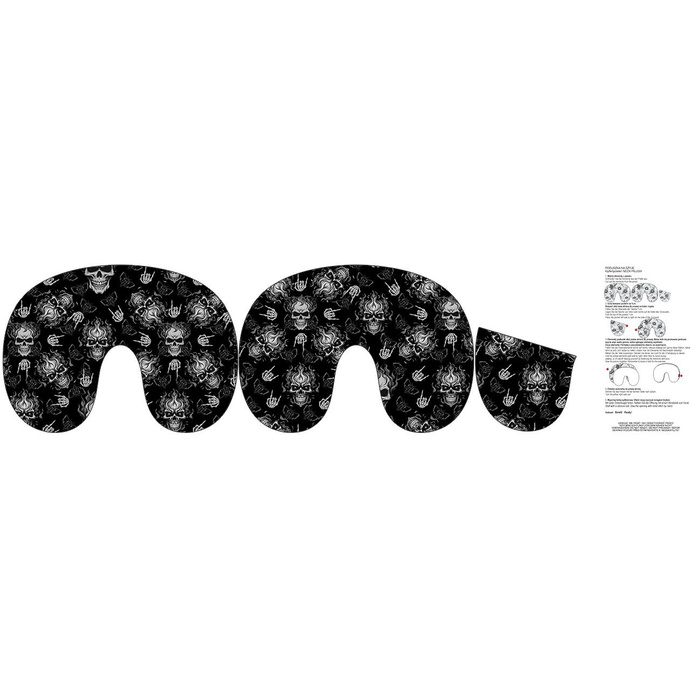 NECK PILLOW - METAL WZ. 1 - sewing set