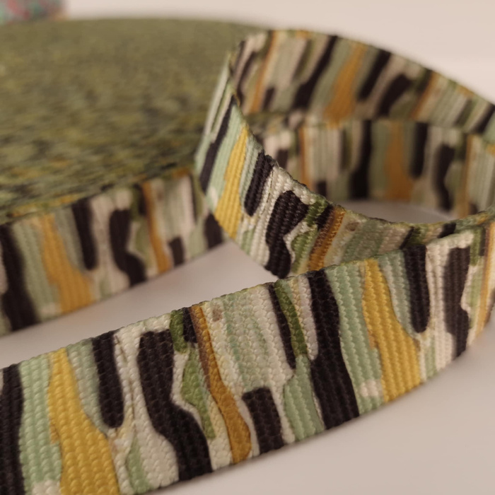 Bedrucktes Gurtband 25 mm - CAMO MORO WZ.3 