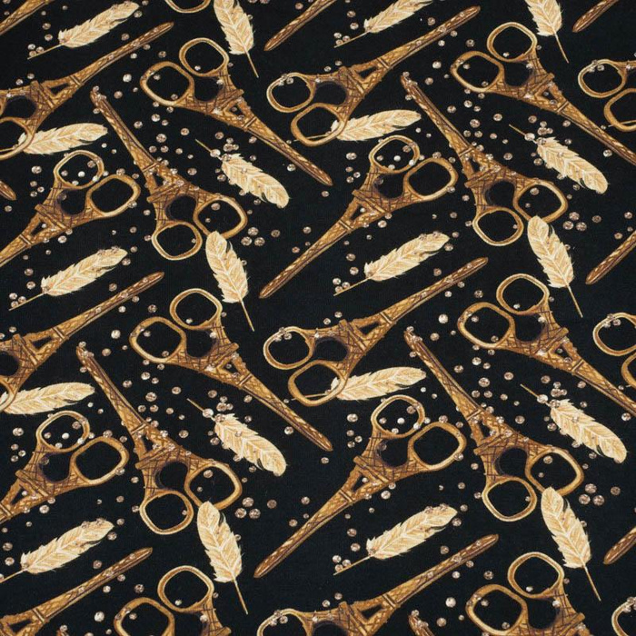 45cm PARISISCHE SCHERE - Single Jersey 