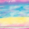TĘCZOWY OCEAN wz. 1  - single jersey z elastanem