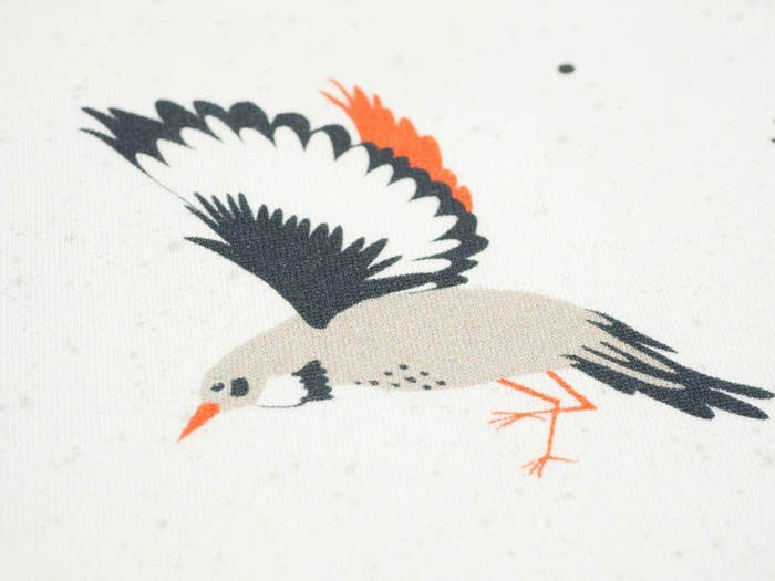 VOGELGESANG / altweiß - Viskose-Jersey WE210