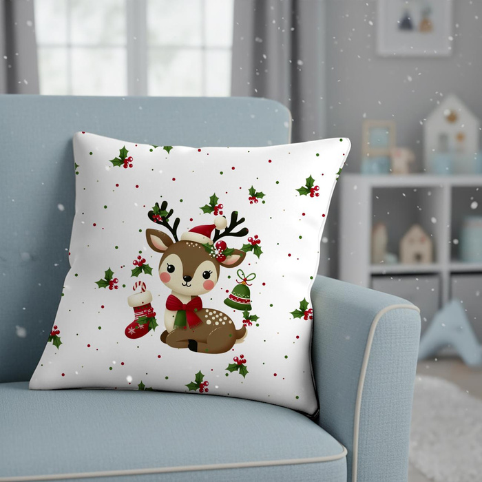 WINTER ANIMALS wz.13 - panel (60cm x 50cm) SINGLE JERSEY