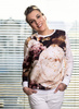 BLUZA DAMSKA (HANA) BASIC - MALWY WZ. 2 - dzianina pętelkowa - XS