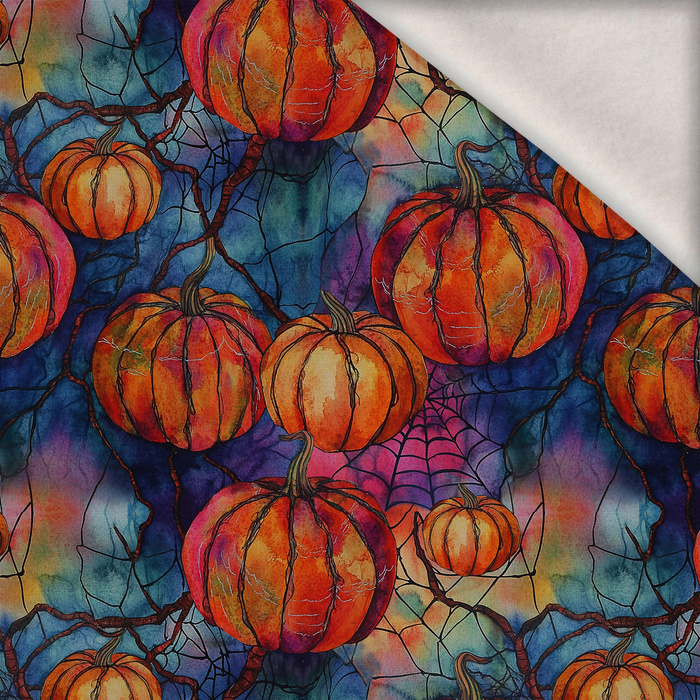 HALLOWEEN WZ. 55 - dzianina drapana z elastanem ITY