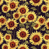 PAINTED SUNFLOWERS pat. 2 (Sunflower)